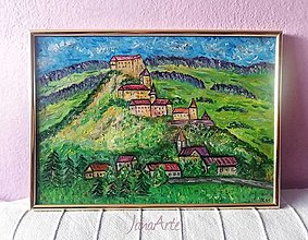 Obrazy - Oravský hrad - obraz - 13168489_
