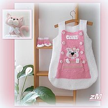 Detský textil - Baby spací vak - cica. - 13169342_