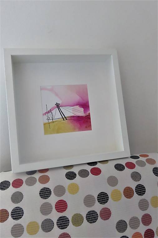 Obrazy - obraz Bratislava-most - 13166847_