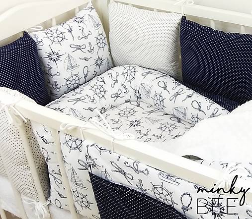 Set do postieľky námorník