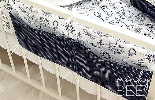 Set do postieľky námorník