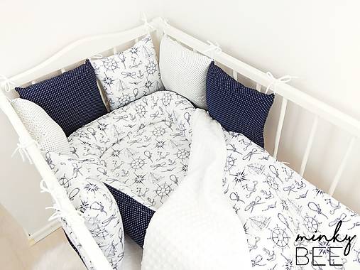 Set do postieľky námorník