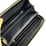 Peňaženky - Dámska nákupná kožená peňaženka v čiernej farbe - 13172263_