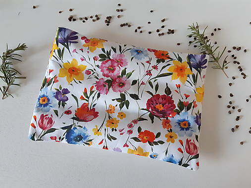 Úžitkový textil - Nahřívací polštářek - louka - 13174514_