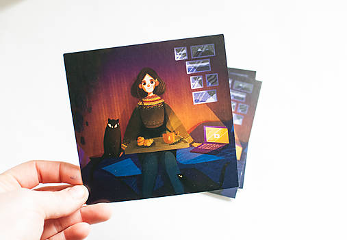 Papier - Eco-pohľadnica "Keď je všetko dobré" - 13174426_