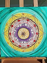 Obrazy - Mandala -Jarná rovnodennosť 50x50 - 13173404_