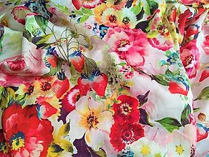 Textil - Šatovka kvety (10cm) - 13178823_