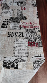 Úžitkový textil - obrus-káva 1 - 13181575_