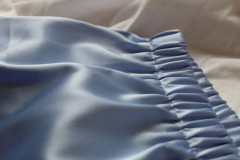 Nočná bielizeň - Nádherné semišové kraťasky (M - Modrá) - 13182057_