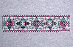 Pánske oblečenie - Pánske vyšívané tričko - Záriečie - 13188553_