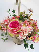 Dekorácie - Kvetinová dekorácia - 13186229_