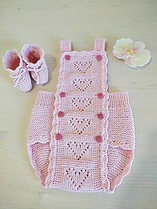 Detské oblečenie - Ružové gaťuše pre bábätko - 13187183_