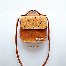Kabelky - Kabelka ART minibag leather no.1 - 13187925_