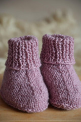 Detské topánky - Ponožky detské (11 cm - Ružová) - 13192198_