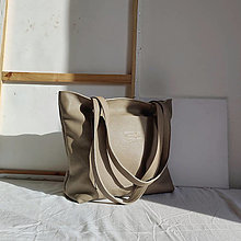 Nákupné tašky - Nina (sand sivá) - 13191976_