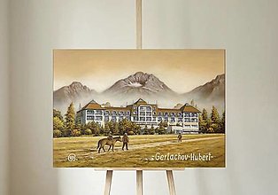Obrazy - Gerlachov - Hotel Hubert, Vysoké Tatry obraz - 13197542_