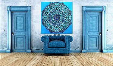 Obrazy - MANDALA BOHATSTVA,HOJNOSTI a ÚSPECHU na podporu Vášho podnikania a biznisu,energetický feng shui obraz do Vašej firmy - 13197936_