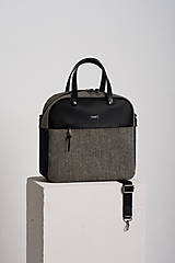 Veľké tašky - Daily Tweedy leather - 13194989_