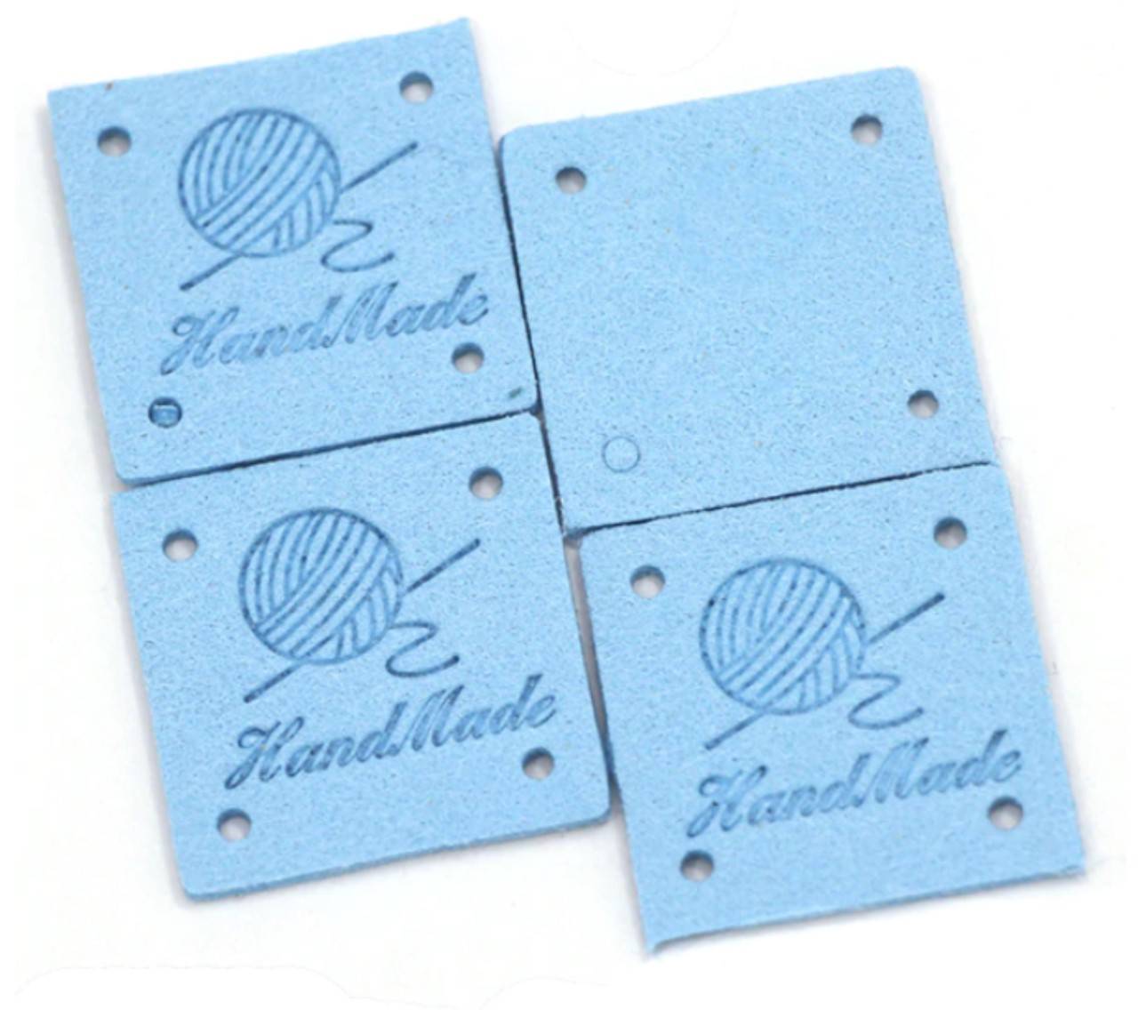 NT101 Koženková nášivka Handmade 2,5 x 2,5 cm (7)