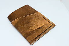 Peňaženky - kožená minimalistická origami peňaženka - 13198650_