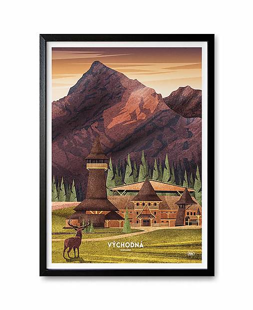 Grafika - Poster Východná - 13197091_