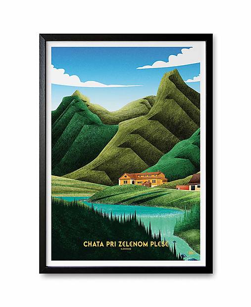 Grafika - Poster Chata pri Zelenom plese - 13197117_