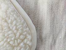 Textil - VLNIENKA výroba na mieru 100 % prírodný ľan ručne tkaný a ručne pradený - 13200853_