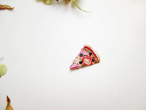 Hračky - Mini PIZZA ♡ (1 kúsok pizze) - 13202379_