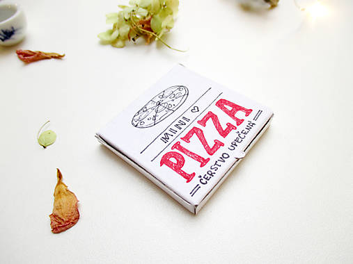 Hračky - Mini PIZZA ♡ (Krabička) - 13202383_