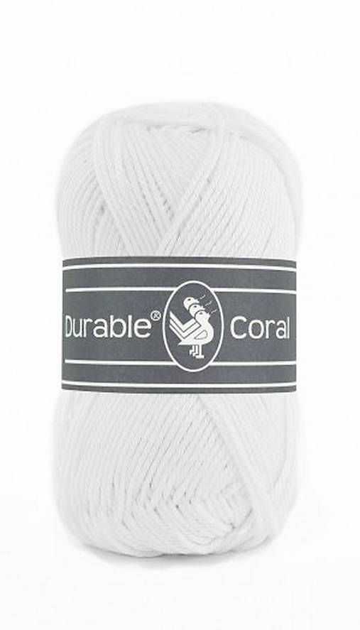 Galantéria - Priadza Durable Coral - 50 g - 13199075_