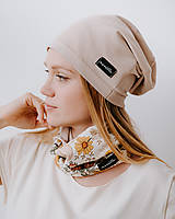  - Jednovrstvový set čiapka - nákrčník  - 13201429_