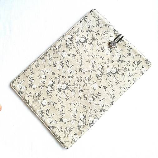  - Puzdro snehové kvety na 15,6" Lenovo notebook - 13205593_
