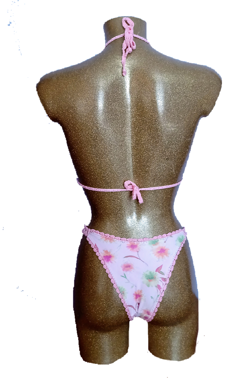 Handmade plavky Pink