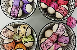 Dekorácie - Liliputie vajíčka / dúhové rôzne farby - 13206638_