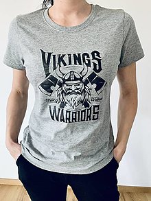 Topy, tričká, tielka - Tričko Viking - 13208900_
