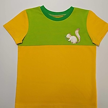 Detské oblečenie - Detské tričko veverička - 13209122_