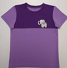 Detské oblečenie - Detské tričko sloník - 13209133_