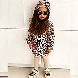 Detské oblečenie - Detská softshell bunda - leo pink - 13210009_