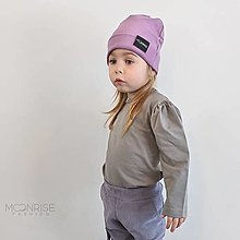 Detské oblečenie - Tričko puff organic - light grey - 13208845_