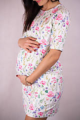 Oblečenie na dojčenie - Šaty na dojčenie - Maľovaná lúka - 13210168_