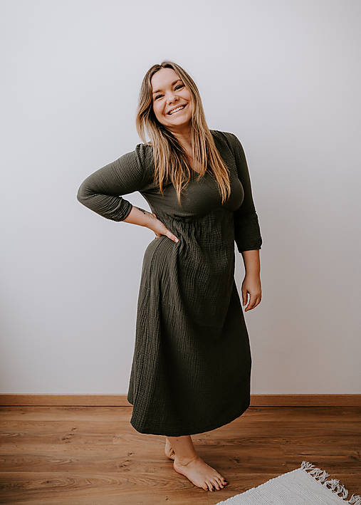 Mušelínové šaty Dominika