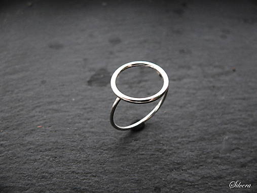  - Strieborný 925 prsten Karma Circle - 13210338_