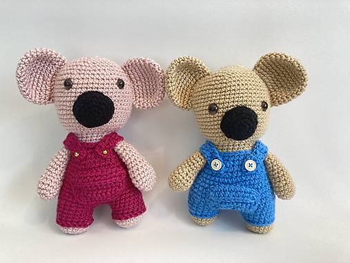 Hračky - Hačkovaná Hračka - Koala /Koalka :) - 13213766_