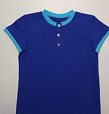 Detské oblečenie - Detské tričko s gombíkmi - 13214690_
