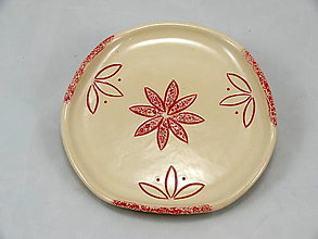 Nádoby - Dezertný tanierik Svargový kvet 2 (Variant 4) - 13214902_