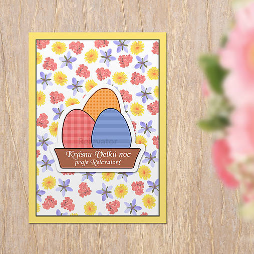 Papiernictvo - Veľkonočné pohľadnice flowers - 13216724_