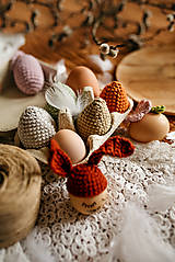 Dekorácie - Zajko čiapka na vajce - 13222808_