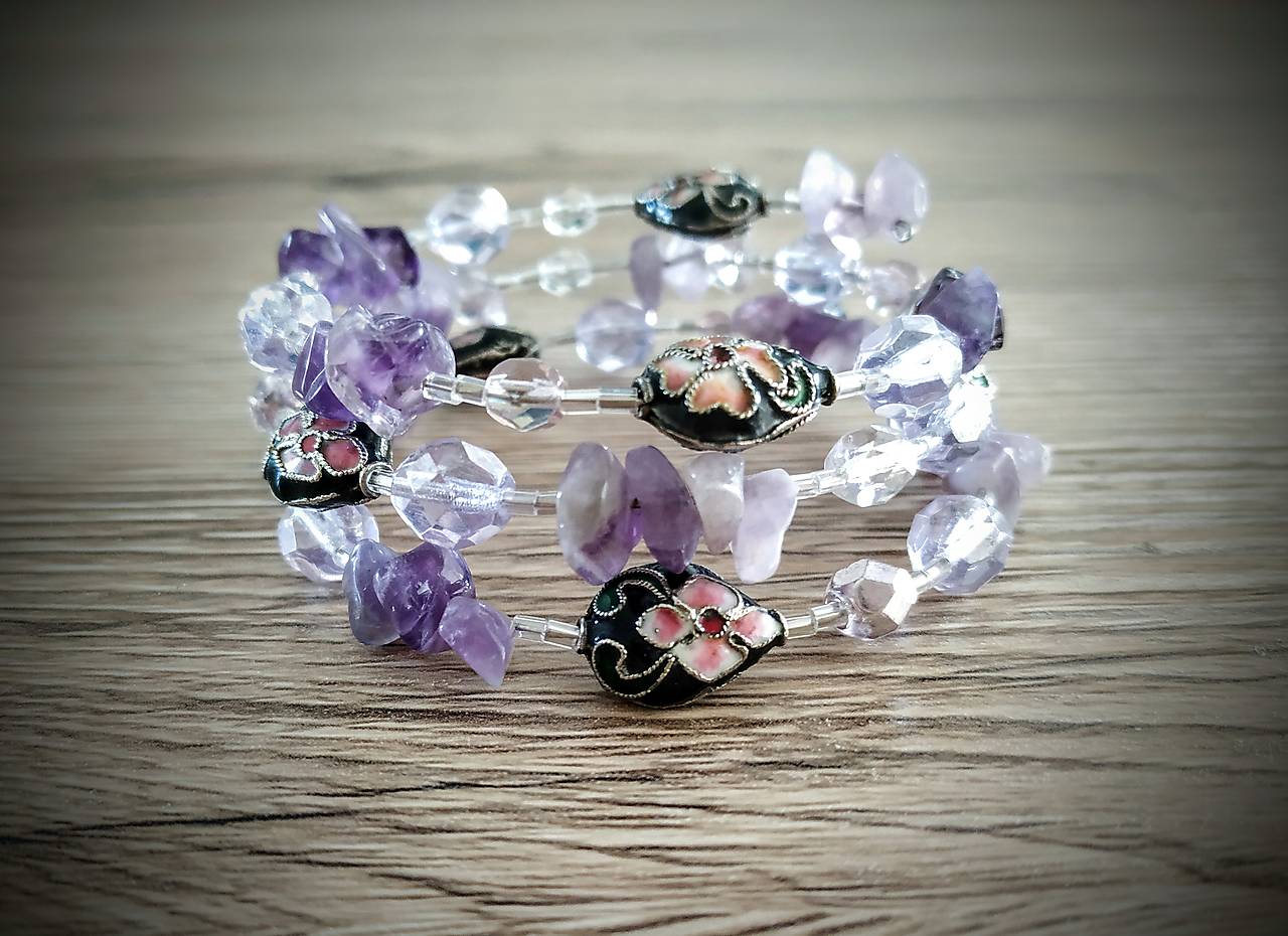 Náramok Violet Meadow