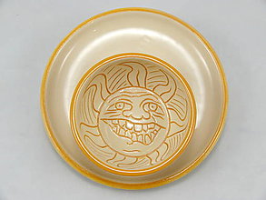 Nádoby - Malá miska + Dezertný tanierik - Nebeskí jazdci (Variant 1 Slnko) - 13223558_