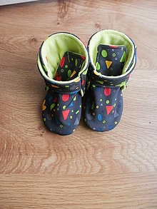 Detské topánky - softshellové čižmičky do nosiča - 13225226_